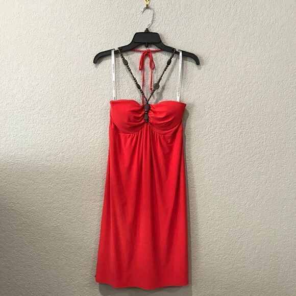 Bisou Bisou Summer Halter Dress - Picture 1 of 4